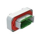 thermoplastic DIP Connector available in various terminal types designed for operating temperature range minus 55 to plus 125 degrees Celsius