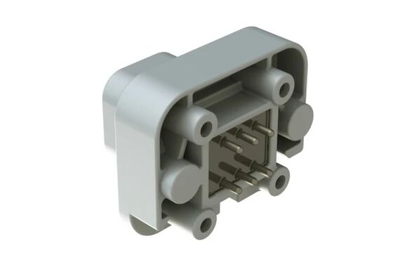 IP67 Sealed AT15-6P-BM04GRY Board Mount Connector With High Grade Insulating Materials For Auto PCB Circuit Installation
