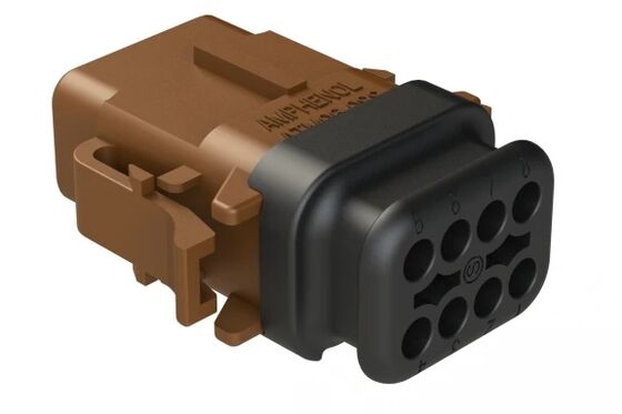 ATM06-08SD-SR1BN Amphenol Connector Automotive Stable Electronic Parts For Car Integrated Circuit Board Signal Transmission Connection (Componenti elettronici stabili per il collegamento di trasmissione del segnale con una scheda di circuito integrato per auto)