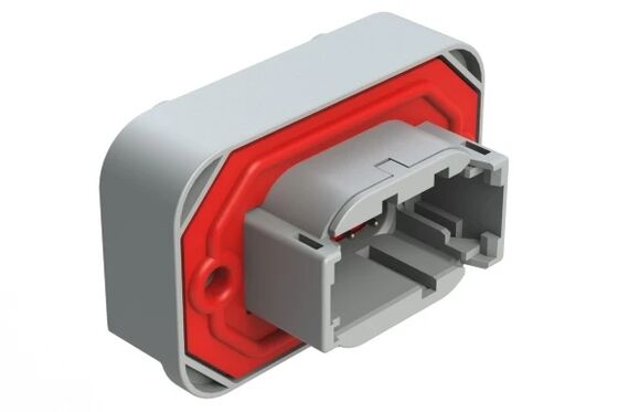 Connettore di montaggio per schede rettangolari originali ATM15-08PA-BM04 Amfenolo maschio tipo con protezione IP67 stabile per schede di circuito automobilistico
